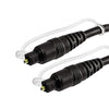 1.5 ft. Optical Toslink 5.0mm OD Audio Cable - Black, Audio Cables & Adapters, TiGuyCo Plus - TiGuyCo Plus