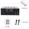 1000W Audio Power Home Theater Amplifier - Hi-Fi Bass - 115V-230V  - Audio with Remote Control - Support FM, USB, SD Card, Bluetooth - KS-33BT
