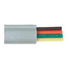 1000 ft. 4-Conductor Flat - UL/CSA - 26AWG - Silver Satin - Ideal for Telephone and Other Cabling Needs, Cables & Adapters, TiGuyCo Plus - TiGuyCo Plus
