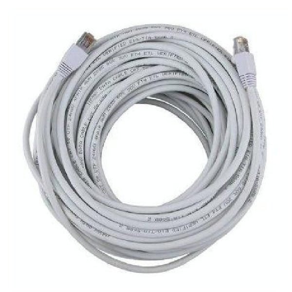 100 ft. White High Quality Cat6 550MHz UTP RJ45 Ethernet Bare Copper Network Cable, Ethernet Cables (RJ-45, 8P8C), TiGuyCo Plus - TiGuyCo Plus