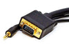 100 ft. Super VGA HD15 M/M with 3.5mmm Audio Cable, Cables & Adapters, TiGuyCo Plus - TiGuyCo Plus
