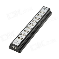 10 Ports Hi-Speed USB 2.0 Hub with Power - 480Mbps