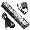 10 Ports Hi-Speed USB 2.0 Hub with Power - 480Mbps, USB Cables, Hubs & Adapters, Generic, Unbranded - TiGuyCo Plus