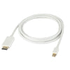 6 ft. Mini Display Port to HDMI M/M Cable - Excellent for Apple Macbook, Macbook Pro, iMac, Macbook Air, Mac Mini Laptop - White