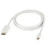 Câble Mini Display Port vers HDMI M/M de 10 pieds - Idéal pour Apple Macbook, Macbook Pro, iMac, Macbook Air, Mac Mini Laptop - Blanc