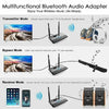 Long Range Bluetooth 5.0 Transmitter Receiver - NFC 262ft. / 80m - 3-in-1 Music