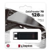 128GB Kingston DataTraveler 70 USB-C (USB 3.2) Flash Drive - Black