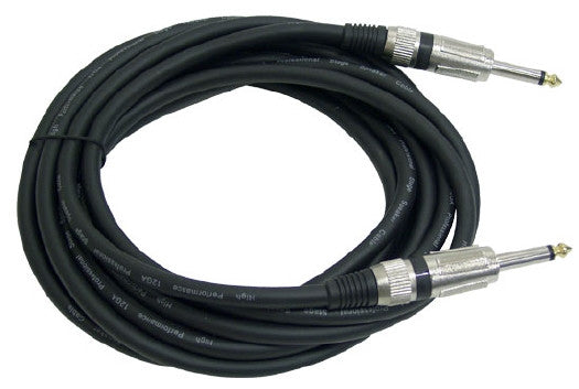 15 ft. Pyle 1/4'' to 1/4'' - 12 Gauge Professional Guitar, Speaker and Audio Cable - PPJJ15, Audio Cables & Adapters, Pyle - TiGuyCo Plus