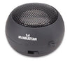 Manhattan Mobile Mini Travel Speaker - Black, Audio Docks & Mini Speakers, MANHATTAN - TiGuyCo Plus