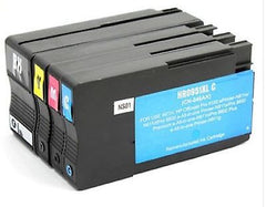 Compatible with HP 950XL BK / 951XL C/M/Y Rem. Ink Cartridge Combo High Yield