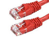 75 ft. Red High Quality Cat6 550MHz UTP RJ45 Ethernet Bare Copper Patch Cable, Ethernet Cables (RJ-45, 8P8C), TechCraft - TiGuyCo Plus