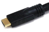12 ft. High Speed HDMI v1.4, 24AWG, CL2, M/M Cable w/ Net Jacket - Black, Video Cables & Interconnects, n/a - TiGuyCo Plus