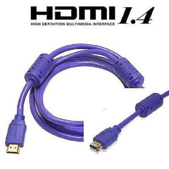 6 ft. HDMI v1.4 Premium Gold High Speed Cable for1080p HDTV,Blu-Ray,Xbox,PS3,