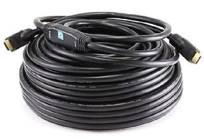 100 ft. 26AWG CL2 Standard HDMI M/M Cable w-Built-in Equalizer - Black, Video Cables & Interconnects, TGCP - TiGuyCo Plus