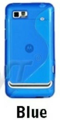 Slim Line Wave Gel Case Cover for Motorola Motoluxe XT615 - Blue, Cases, Covers & Skins, n/a - TiGuyCo Plus