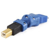Adaptateur USB 3.0 Micro B mâle vers USB 2.0 B mâle (plaqué or) 