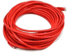 50 ft. Red High Quality Cat 6 550MHz UTP RJ45 Ethernet Bare Copper Network Cable