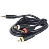 6 ft. Dynex Mini-to-RCA Stereo Audio/Video Cable, Cables & Adapters, Dynex - TiGuyCo Plus
