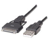 Manhattan iLynk 2-in-1 Micro USB and Apple Cable, Cables & Adapters, Manhattan - TiGuyCo Plus