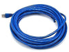 25 ft. CAT6a Shielded (10 GIG) STP Network Cable w/Metal Connectors - Blue, Ethernet Cables (RJ-45, 8P8C), TechCraft - TiGuyCo Plus