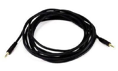 10 ft. 2.5mm M/M Stereo Audio Cable - Black, Audio Cables & Interconnects, n/a - TiGuyCo Plus