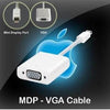 Mini Display Port to VGA Female Adapter Cable for Mac Macbook, Monitor/AV Cables & Adapters, n/a - TiGuyCo Plus