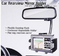 Support de voiture multifonction 360° pour iPhone GPS PDA iPod Mobile - Noir 
