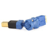 Adaptateur USB 3.0 Micro B mâle vers USB 2.0 B mâle (plaqué or) 