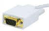 10 ft. 28AWG DisplayPort to VGA Cable - White, Monitor/AV Cables & Adapters, n/a - TiGuyCo Plus