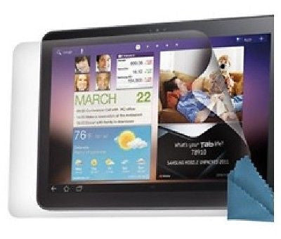 HY Transparent Screen Protector for Samsung Galaxy Tab 10.1 Tablet, Screen Protectors, n/a - TiGuyCo Plus