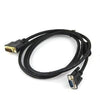 6 ft. DVI 24+5 Male to VGA Male Analog Cable, Monitor/AV Cables & Adapters, n/a - TiGuyCo Plus