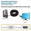 Speedex 15ft. VGA Extension Cable with 2 Ferrite shielded, Monitor/AV Cables & Adapters, n/a - TiGuyCo Plus