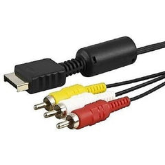 6 ft.  3-RCA Audio-Video Cable for PlayStation 1