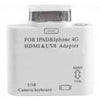 iPhone, iPad and iPod USB & HDMI Video 2 in 1 Adapter - White, Other, n/a - TiGuyCo Plus