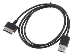 USB 3.0 Sync Data-Charger Cable for ASUS Eee Pad Transformer TF101, TF201 - Black