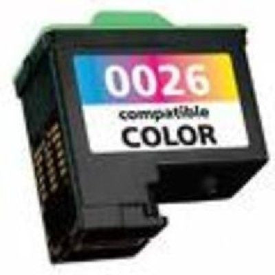 Compatible with Lexmark #26 Remanufactured Color Ink Cartridge (10N0026), Ink Cartridges, n/a - TiGuyCo Plus