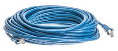 50 ft. CAT6a Shielded (10 GIG) STP Network Cable w/Metal Connect. - Blue