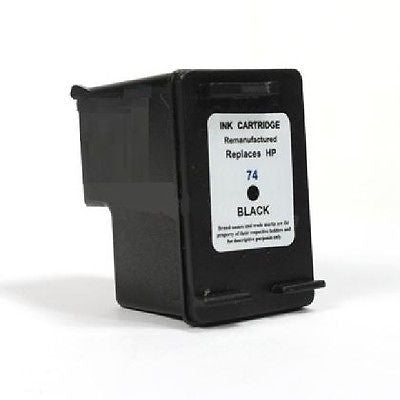 Compatible with HP 74 Remanufactured Black Ink Cartridge (CB335WN), Ink Cartridges, n/a - TiGuyCo Plus
