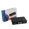 2-Port (2 in - 1 out) VGA Key-Press Switch - Metal - Black, Monitor/AV Cables & Adapters, THE BEST - TiGuyCo Plus