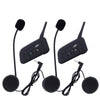 !     A     !    BTI Interphone Bluetooth Motocycle 2 Pieces Intercom System - V6 Motorcycle Helmet Bluetooth Intercom Headset Intercomunicator - V6-1200, Headsets, BTI - TiGuyCo Plus