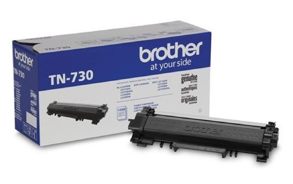 Brother Genuine TN-730 Mono Laser Toner Cartridge - Yield up to 1200 Pages - TN7
