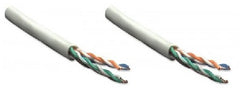 250 ft. Gray Intellinet Cat5e Bulk Cable - Stranded, 24 AWG, UTP, CM Rated, Easy-Pull Box