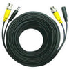 25 ft. 2-in-1 Security Camera Cable with Power - BNC -  M/DC 5.5mmx2mm - Black, Security Cables, Various - TiGuyCo Plus