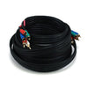 25 ft. 5-RCA Component Video/Audio Coaxial Cable (RG-59 U) - Black, Video Cables & Interconnects, TechCraft - TiGuyCo Plus