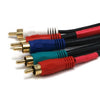 25 ft. 5-RCA Component Video/Audio Coaxial Cable (RG-59 U) - Black, Video Cables & Interconnects, TechCraft - TiGuyCo Plus