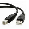 25 ft. USB 2.0 A Male to USB 2.0 B Male - 28-24AWG Cable with 2 Ferrite Shielded, USB Cables, Hubs & Adapters, TiGuyCo Plus - TiGuyCo Plus