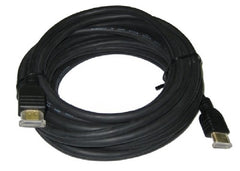 25 ft. TW High-Quality HDMI Male to Male Cable -v1.4 Ethernet, HD, 3D Ready and CL2 Rated - Black