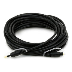 25 ft. Toslink Male to Mini Toslink Male Optical Cable with Molded Connectors