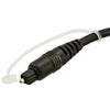 25 ft. Toslink Male to Mini Toslink Male Optical Cable with Molded Connectors, Audio Cables & Adapters, TiGuyCo Plus - TiGuyCo Plus