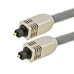 25 ft. Toslink Premium Optical Cable with Metal Connectors